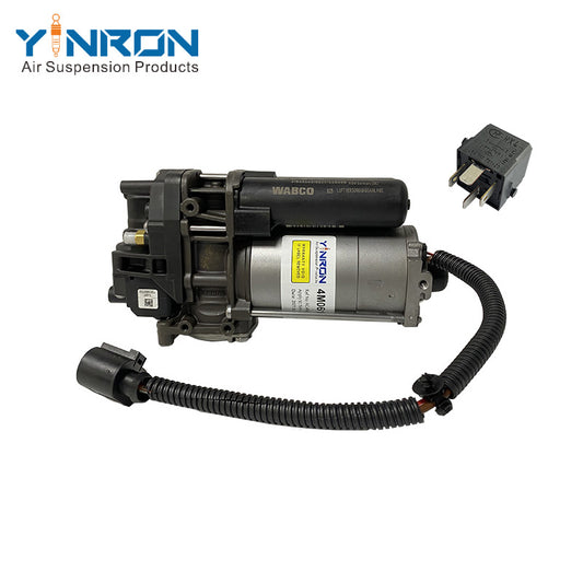 Volkswagen Touareg III CR air suspension compressor pump with relay 4M0616005F 4M0616005G 4M0616005H 4M0616005