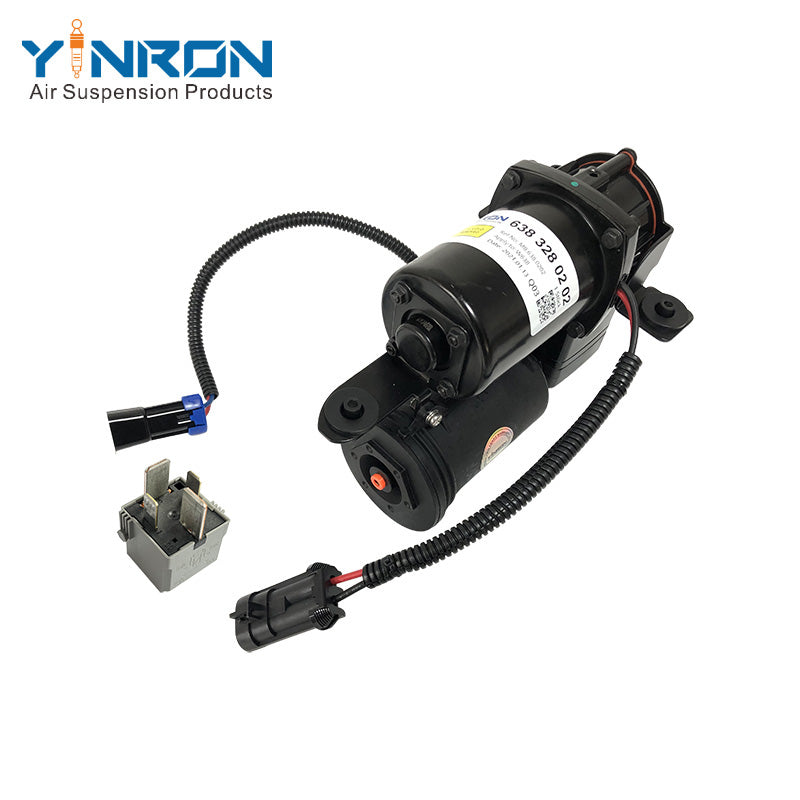 Mercedes Benz V class VITO W638 air suspension compressor pump A6383280202 A6383280302 A6383280402 A6383280502 with relay