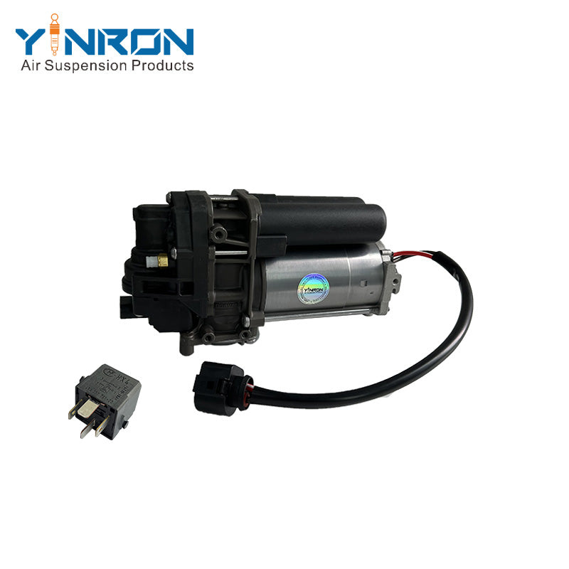 Pneumatic air compressor pump with relay for Porsche Cayenne III 9YA single pump 95861600700